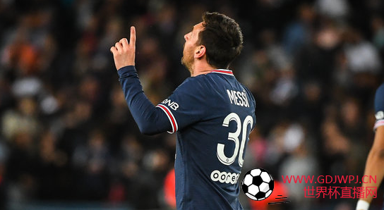 法甲-梅西世界波 巴黎1-1十人朗斯提前4轮夺冠