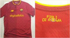 意媒：罗马新赛季新球衣曝光，周末主场联赛将穿其亮相